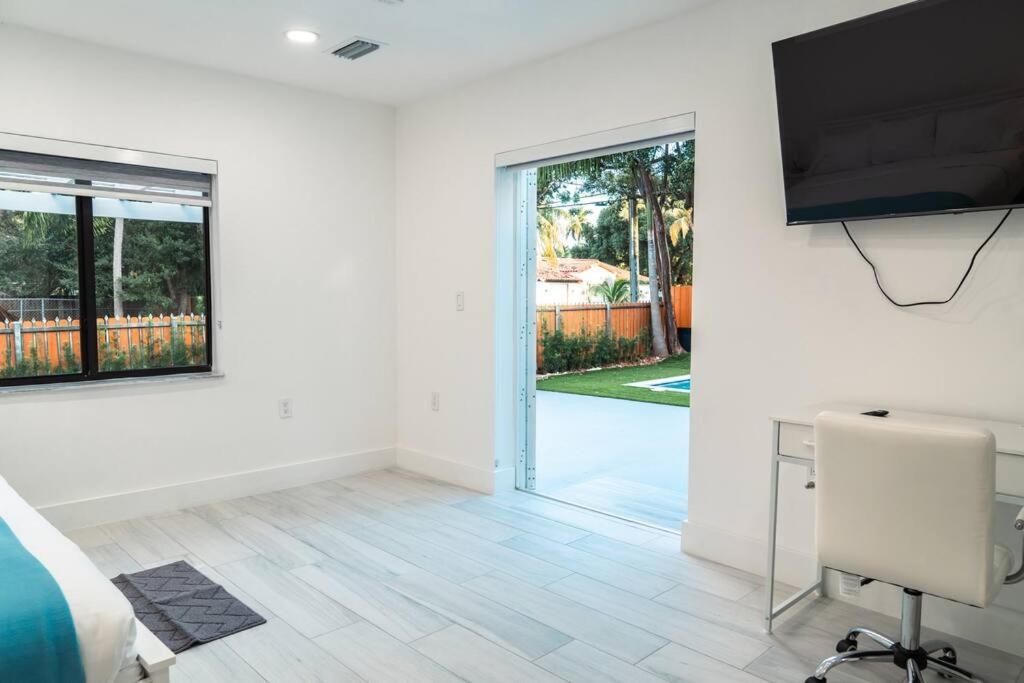 Villa Luxury Retreat 3B ,2Ba Pool , Coral Gables Center à Miami Extérieur photo